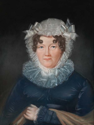 Portrait of Elizabeth Ann Wilson Potter (Mrs Francis Barnes); Augustus Earle - Artist; 1825; SF001457 Portrait of Elizabeth Ann Wilson Potter (Mrs Francis Barnes); Augustus Earle - Artist; 1825; SF001457