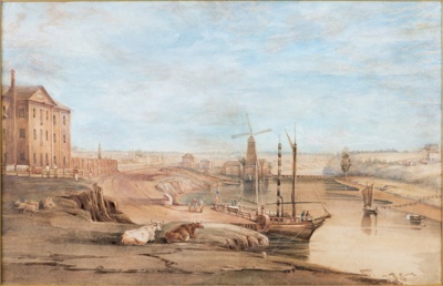 Parramatta River; John Clarke - Artist; c1840; SF001448 Parramatta River; John Clarke - Artist; c1840; SF001448