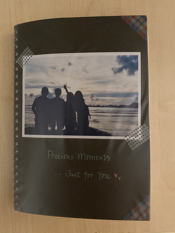 Handmade photobook by my family; 119/9/2020; HCOC2020.1 eHive