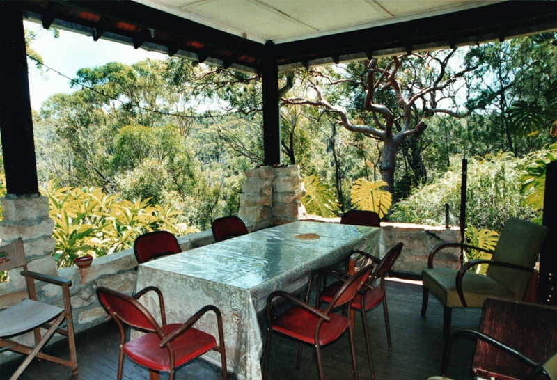 Ahimsa InteriorExterior Look Out From Sentosa Verandah ; J Petersen