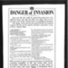 Photocopy of information leaflet - "Danger of invasion" - civilian instructions in the event of invasion - 1941; 1/01/1941; 9620
