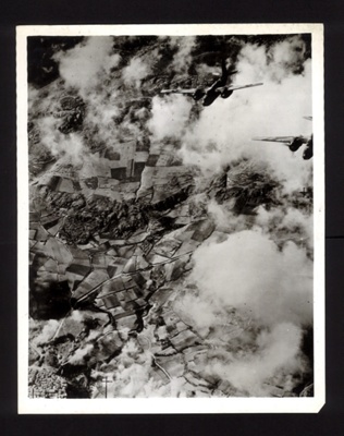 Photograph - Boston aircraft flying over Frosinone - Italy; 2606