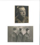 Photographs (2) - Gnr R.W. Jones 1738232 223/32 L.A.A. Regiment R.A.; 35995