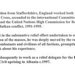 Brief notes re: John Wheeldon & his work for the UNHCR during the Balkan crisis 1991-1995; 37841
