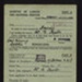 Employment exchange card (green) - Ministry of Labour & National Service - Bevin boy Mr. N. Taylor to report to coalmining training centre - Horden - 31/01/1944; 31/01/1944; 6128 Employment exchange card (green) - Ministry of Labour & National Service - Bevin boy Mr. N. Taylor to report to coalmining training centre - Horden - 31/01/1944; 31/01/1944; 6128