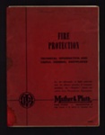 Instruction manual - "Fire protection" - technical information & useful general knowledge; 5568