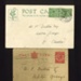 Post cards (3) - 1920s - message cards with no photograph or picture; 1/01/1925; 6086