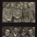 2x Photos of Sgt J.B McFeat, POW Stalag 383, 1943 in uniform with comrades, Poland 1943 ; 76921