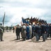 Photographs (13) - unveiling of 49th West Riding Infantry Division's Polar Bear Memorial at the National Arboretum - Staffordshire - 1998; 38080 Photographs (13) - unveiling of 49th West Riding Infantry Division's Polar Bear Memorial at the National Arboretum - Staffordshire - 1998; 38080
