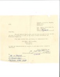Correspondence re: transfer to the Army Reserve - Arthur Stanley - March 1951; 1/03/1951; 34951