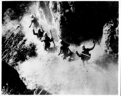 Photograph - Chinese troops attack on the central front - 01/09/1943; 1/09/1943; 2633