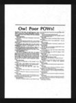 German propaganda leaflets (2) (photocopies) - "Ow! Poor P.O.W.'s !"; 1775