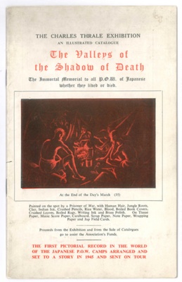 Booklet - The Valleys of the Shadow of Death - 1960 Ed.; 83655