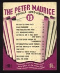 Sheet Music Book - "The Peter Maurice Popular Song Album No: 13" - 1940s; 6270