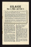Leaflet - "Silage - how to make and feed it" - Ministry of Agriculture & Fisheries - May 1942; 1/05/1942; 7336 Leaflet - "Silage - how to make and feed it" - Ministry of Agriculture & Fisheries - May 1942; 1/05/1942; 7336