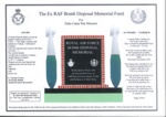 Documentation, designs etc relating to erection of National R.A.F. Bomb Disposal Memorial at Eden Camp; 35805 Documentation, designs etc relating to erection of National R.A.F. Bomb Disposal Memorial at Eden Camp; 35805