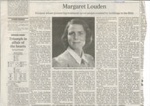 Obituary - Margaret louden - pioneer of treating crush victims during the blitz etc - (display in hut 21); 35899