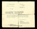 Letter from Eden Camp commandant to a C Barnes. Prisoners allowed to visit over Christmas 1947. Roth, Walter, Maemecke,Szalkowski, Plapper, Paetsch.; 19/12/1947; 11407 Letter from Eden Camp commandant to a C Barnes. Prisoners allowed to visit over Christmas 1947. Roth, Walter, Maemecke,Szalkowski, Plapper, Paetsch.; 19/12/1947; 11407