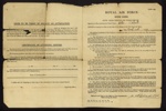 R.A.F. form 60b - "Seven years regular Air Force service" - Arthur Calvert - 10/03/1939; 10/03/1939; 2692