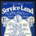 Sheet Music -"Service Land" - World War 2 Songs Arranged by R.S. SToddon; 9119 Sheet Music -"Service Land" - World War 2 Songs Arranged by R.S. SToddon; 9119