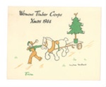 Christmas Cards (5) - "Women's Timber Corps" - Christmas 1944; 25/12/1944; 36645