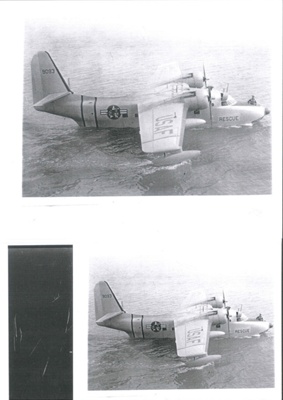 Copy of photograph - U.S. airforce flying boat; 36316 Copy of photograph - U.S. airforce flying boat; 36316
