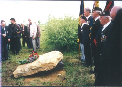 Copied photographs (2) - Unveiling of Palestine Memorial Stone at the National Arboretum - Alrewas - Staffordshire - 2001; 38065
