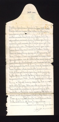 Letter - from Pte D. Sutherland - British P.O.W. in Germany - to his family - 14/06/1942; 14/06/1942; 5117