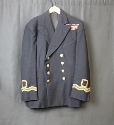  Sub Lt Eric Worsley RNVR uniform jacket ; 81753