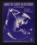 Sheet Music -"When the Lights Go On Again All Over the World" by Eddie Seiler - Sol Marcus - Bennie Benjemen; 9109