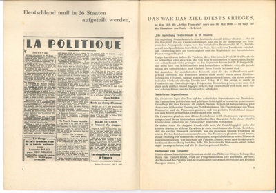 Booklet - "Wahrheiten und siege der Alliierten" - German propaganda magazine giving alternative view to Allied propaganda; 35692 Booklet - "Wahrheiten und siege der Alliierten" - German propaganda magazine giving alternative view to Allied propaganda; 35692