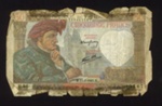 Bank notes (2) - French 5 francs (1943) & French 50 francs (17/07/1941) - (5 Frank note unlocated 27/06/2000); 17/07/1941; 7583 Bank notes (2) - French 5 francs (1943) & French 50 francs (17/07/1941) - (5 Frank note unlocated 27/06/2000); 17/07/1941; 7583