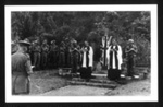 Photograph - dedication service of the Royal Norfolk memorial - July 1944; 1/07/1944; 6282