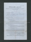 Army form b271a - certified copy of attestation - George Coward - 18/10/1934; 18/10/1934; 34523 Army form b271a - certified copy of attestation - George Coward - 18/10/1934; 18/10/1934; 34523
