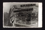 Photograph - Billboard painted by P.O.W. Sammy Jacobs in Truppenfeld - Stalag 21D - 05/07/1942; 5/07/1942; 9762