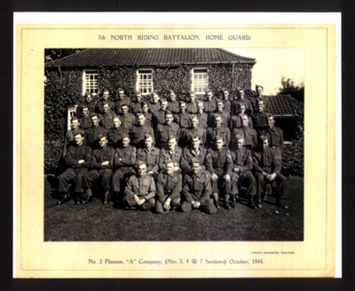 Photographs - 7th nr battalion Home Guard & ldv Barton le street & shiply; 15132