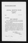 Letter sent to Violet Bell - nurse - from the central midwives boardd, informing her that she passed her first exam. September 1944; 1/09/1944; 68872 Letter sent to Violet Bell - nurse - from the central midwives boardd, informing her that she passed her first exam. September 1944; 1/09/1944; 68872