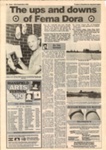 Press article - chad 20/09/1990 - "The ups and downs of fema dora" - the story of a Lancaster bomber; 20/09/1990; 9928