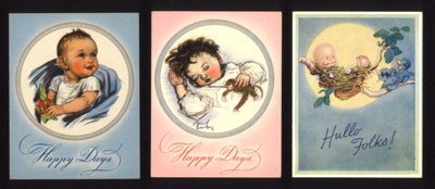 Children's national savings stamps gift cards (3) - different designs; 13174