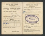 R.A.F. form 295A - leave pass - R.A.F. Ludham - Cpl Bland 980130 R.A.F. - 10/12/1945; 10/12/1945; 2008 R.A.F. form 295A - leave pass - R.A.F. Ludham - Cpl Bland 980130 R.A.F. - 10/12/1945; 10/12/1945; 2008