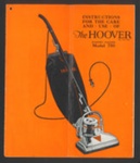 Instruction manual - "The Hoover electric cleaner model 750" - (see also 34301 & 34302); 34303