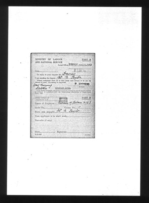 Correspondence re: Bevin Boys - includes press cuttings - address list - letters etc; 2044