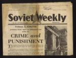 Soviet weekly 18/10/1945 - "Crime and punishment"; 18/10/1945; 7346