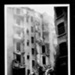 Official copyrighted war photograph- 16th October 1940- block of flats damaged during bombing raid on London; 56478