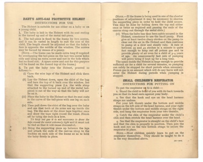Home office leaflet - "Anti-gas protection of babies and young children" - H.M.S.O. 1939; 1/01/1939; 36364 Home office leaflet - "Anti-gas protection of babies and young children" - H.M.S.O. 1939; 1/01/1939; 36364
