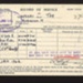 Army form w5258 - "Record of Service" - Tpr M. Robinson 4543191 - 18/01/1946; 18/01/1946; 9578