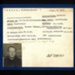 German P.O.W. record card - Hermann-dierk Tammen - German - Dob 16/12/1906; 6596