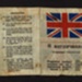 Identification flag with instructions in English & Russian - for use by British troops when encountering Russian troops - post 1945; 6119 Identification flag with instructions in English & Russian - for use by British troops when encountering Russian troops - post 1945; 6119