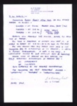 Copy of a letter to all Home Guard recruits No.6 platoon, "B" company, 70th West Riding (staincross) battalion. August 1942. re: parades with lists of excuses for not attending parade that are not reasonable.; 75551