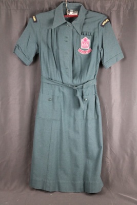 2 Uniforms, W.V.S.. Civil Defence, both fully badged; 49486